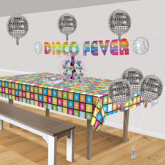 Beistle 14.5" x 13" Disco Ball Balloons, 6ct.